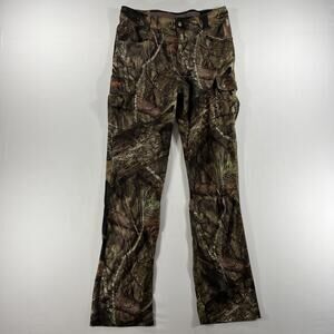Mossy Oak Camo Rustic Ridge Women’s Camouflage Pants Sz Large Scent Stop